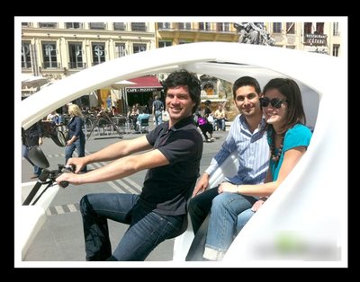 Fahrradtaxi in Paris