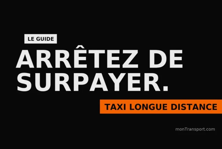 Le guide - Arrêtez de surpayer vos taxis longue distance.