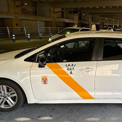 Taxi in Seville