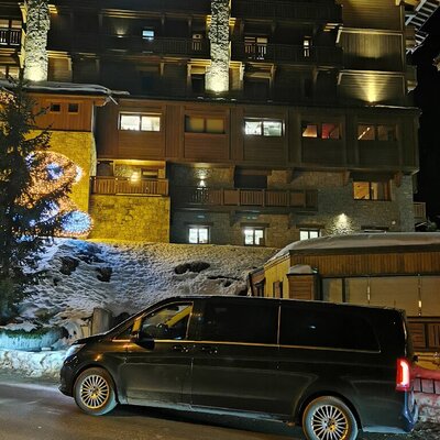 Taxi en Courchevel