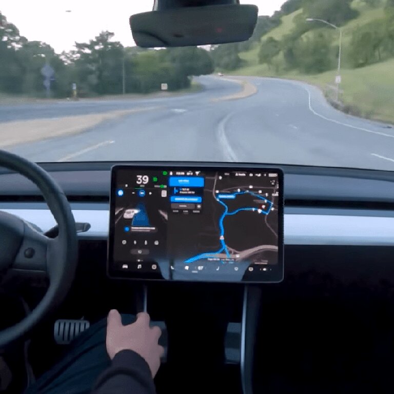 Mietwagen mit Fahrer: Tesla