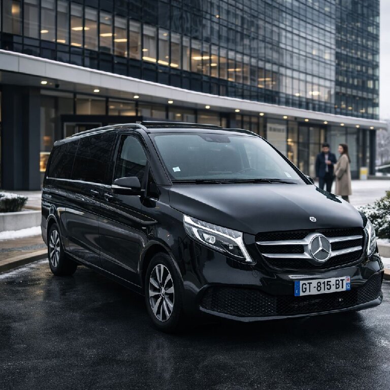 Mietwagen mit Fahrer: Mercedes