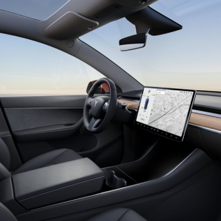 Mietwagen mit Fahrer: Tesla