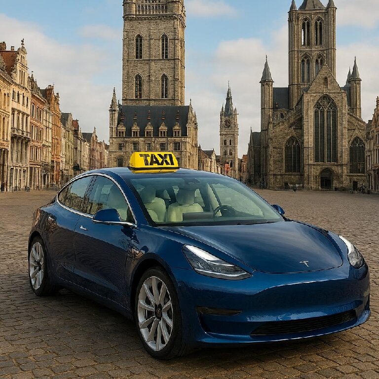 Mietwagen mit Fahrer: Tesla