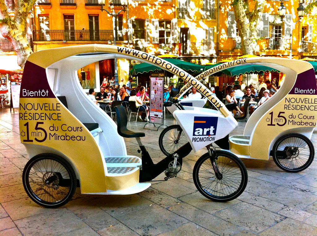 Vélo avec chauffeur Aix-en-Provence: 