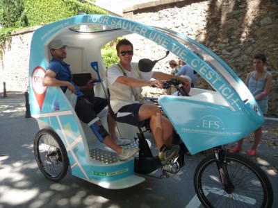 Vélotaxi en Aix-en-Provence