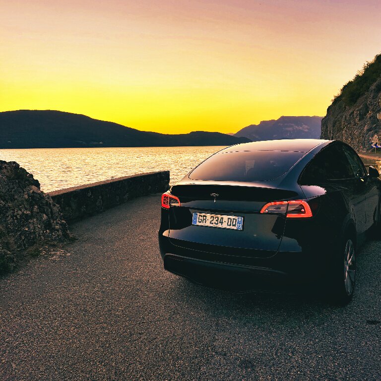 Mietwagen mit Fahrer: Tesla