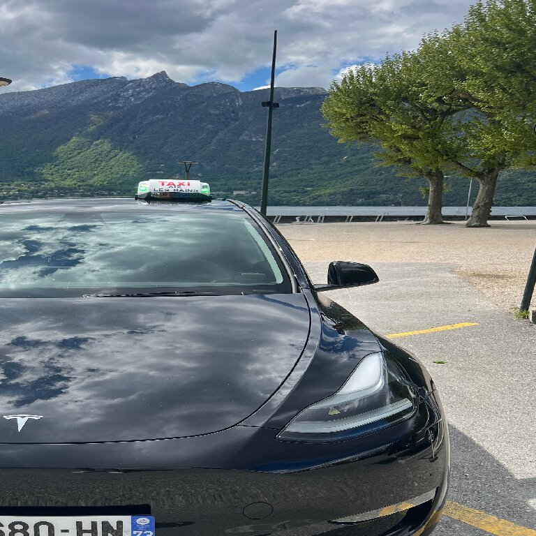 Taxi Aix-les-Bains: Tesla