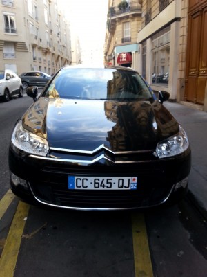 Cab in Paris