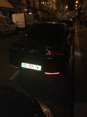 Cab in Paris