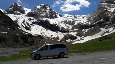 Cab in Lourdes