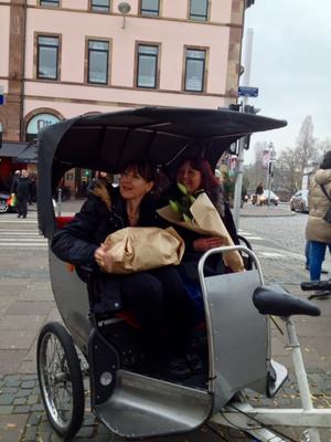 Pedicab in Strasbourg