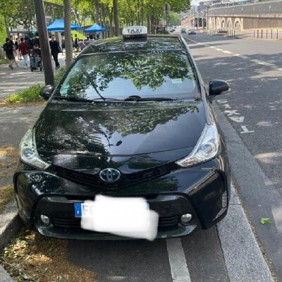 Taxi en Paris