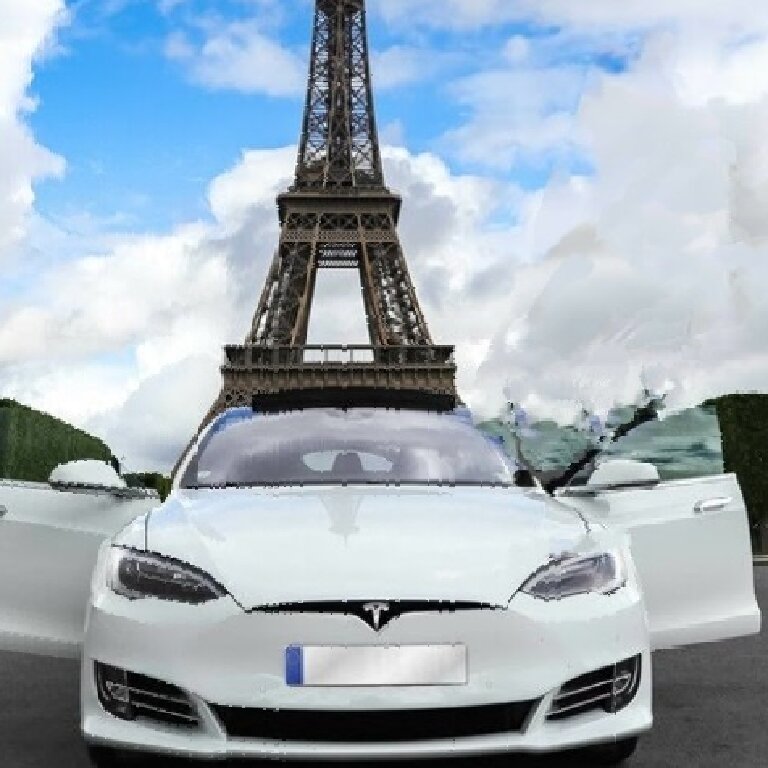 VTC Vert-Saint-Denis: Tesla